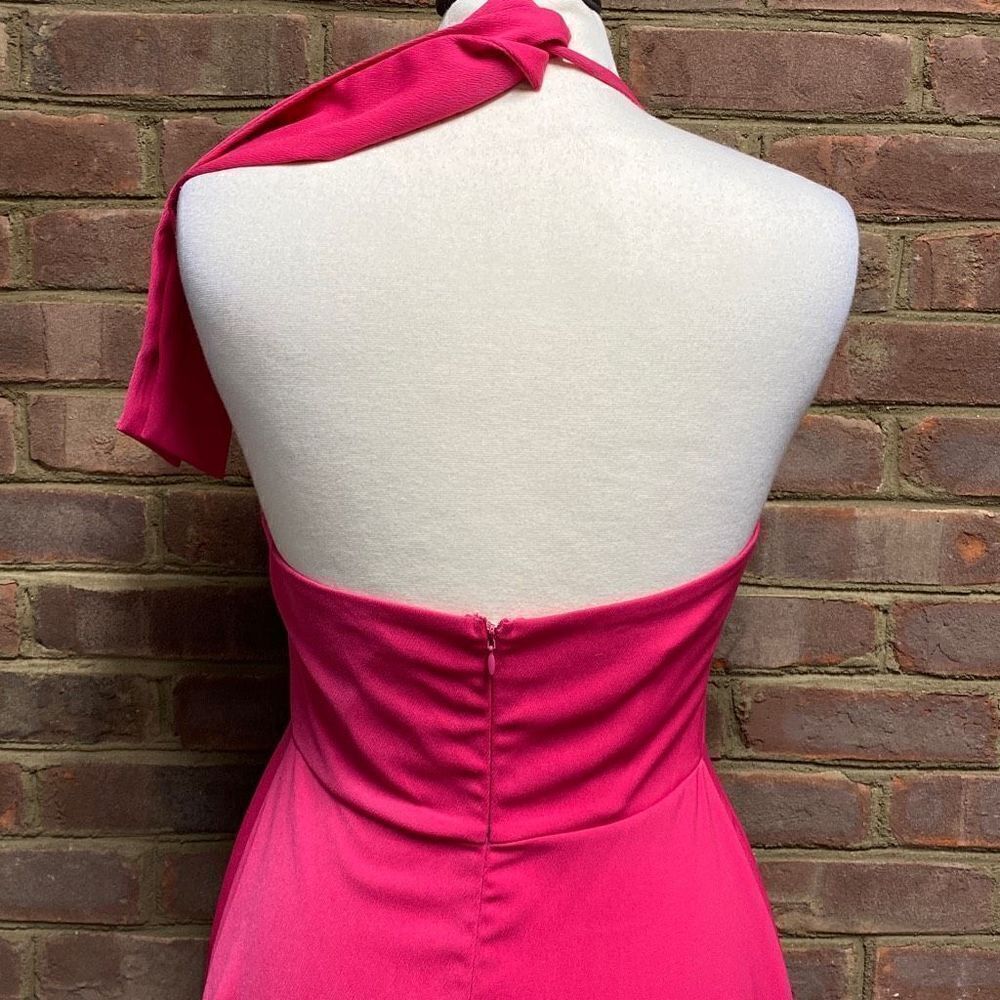 TCEC Fuchsia Halter Dress Size Medium NWT - Picture 5 of 8